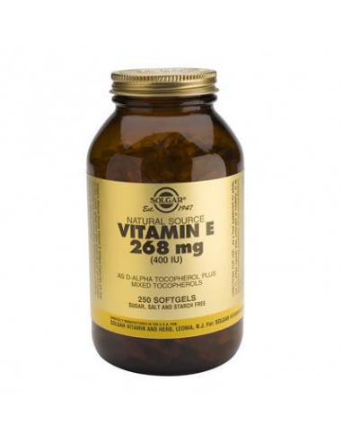 Solgar Vitamin E 268mg 400IU 250...