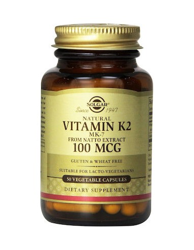Solgar Vitamin K2 (MK-7) 100mcg 50...
