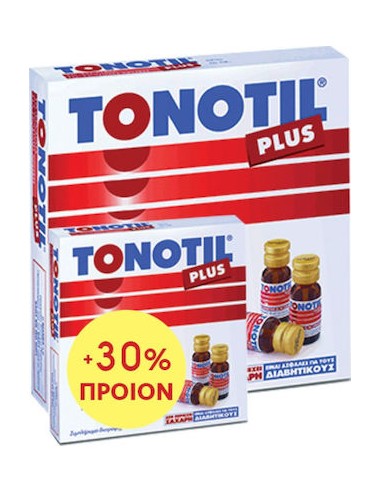 Tonotil Plus 10 αμπούλες + 30% προϊόν...