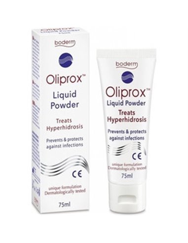 Boderm Oliprox Liquid Powder for Excessive Sweating 75ml